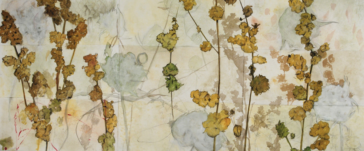 LOVE NOTES AND ELEGIES NO. 4 charcoal, earth, watercolor, ink, mixed media 39” x 88” 2022